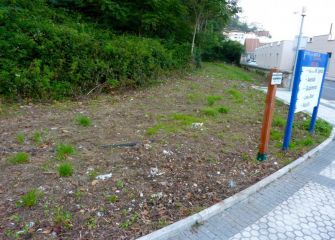 Basurero en Ondarreta