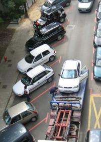 parking gratuito y vigilado para negocio privado