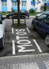 ¿¿¿¿¿Parking para motos????