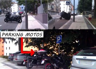 Tengo dos aparcamientos de motos en mi calle, pero prefiero quitar sitio a los coches