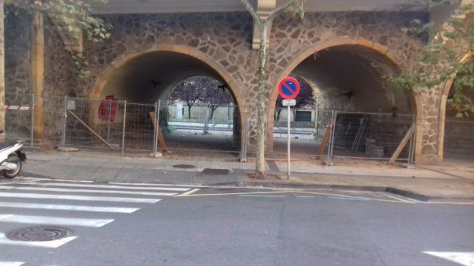 Obras en Donostia-San Sebastián