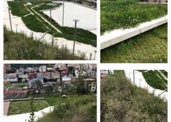 Mirador de Oleta abandonado....