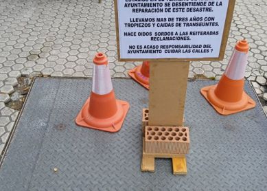 Peligro de caida