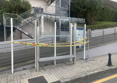 Sin marquesina del bus desde diciembre