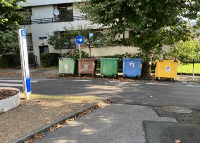 Ubicación idónea para contenedores