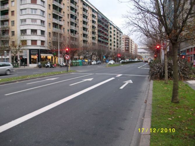 Tráfico en Donostia-San Sebastián