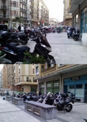 Acabarán poniendo en la acera un taller mecánico