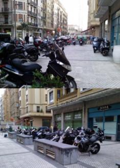 Acabarán poniendo en la acera un taller mecánico