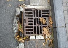 alcantarilla deteriorada