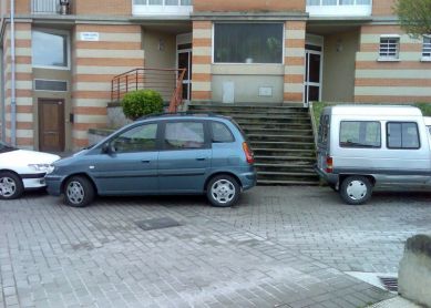 aparcamiento en errotaburu