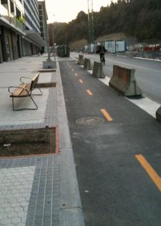 Aparcamiento en Morlans
