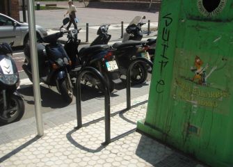 Aparcamiento inservible