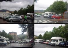 ¿aparcamiento para caravanas?