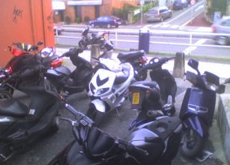 Aparcamientos de motos
