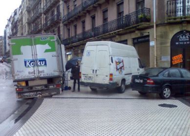 Aparcar en la acera, SOLO PIENSO EN MI