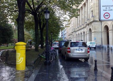 Aparcar en la Plaza Gipuzkoa
