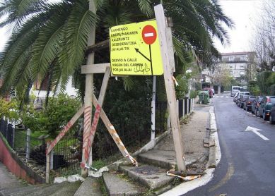 Arte moderno, en el barrio de Egia