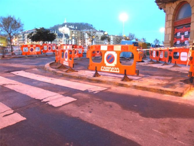 Mobiliario e infraestructuras en Donostia-San Sebastián