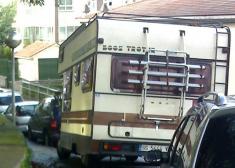 Autocaravana molesta