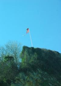 Bandera de Euskadi rota
