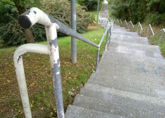 Barandilla sin pintura