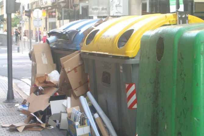 Residuos en Donostia-San Sebastián