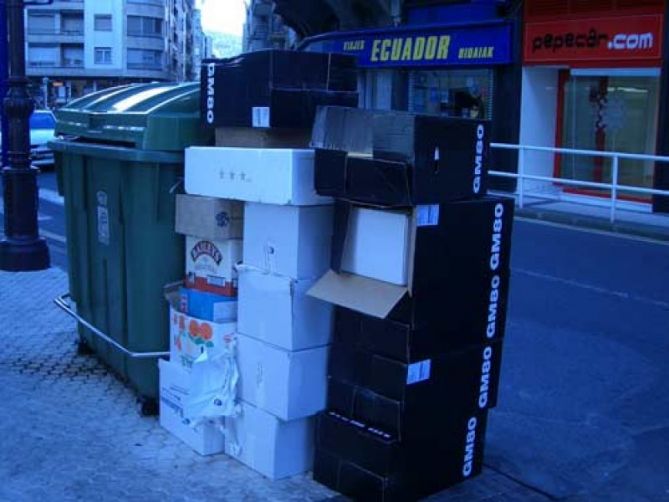 Residuos en Donostia-San Sebastián