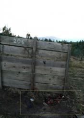 Basura en puestos de caza