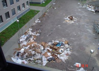 Basura en Riberas de Loiola