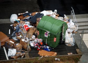Basura sin recoger.