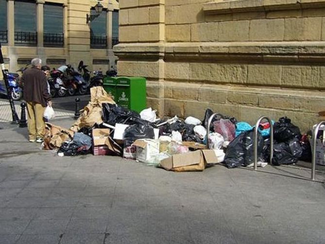 Residuos en Donostia-San Sebastián