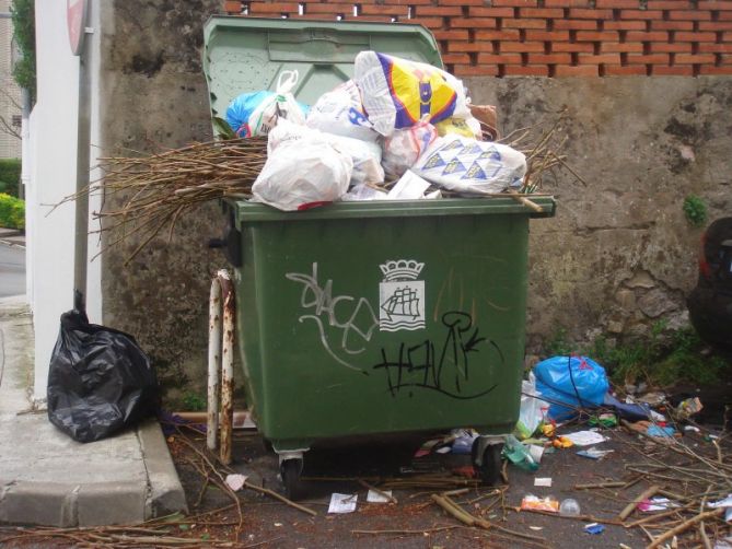 Residuos en Donostia-San Sebastián