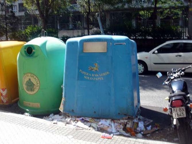 Residuos en Donostia-San Sebastián