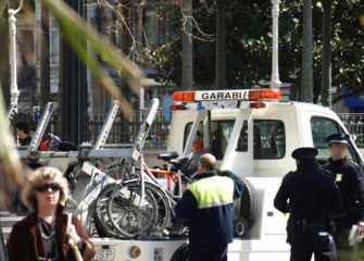 Bicicletas retiradas