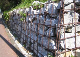 Bidegorri de Añorga Txiki sin terminar