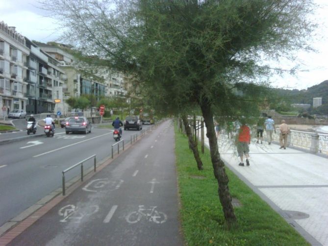 Tráfico en Donostia-San Sebastián