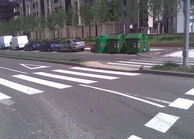 Bidegorri que se acaba sin avisar