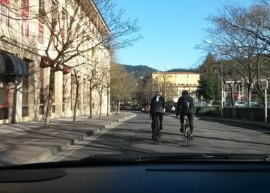 Bidegorris en Ordizia