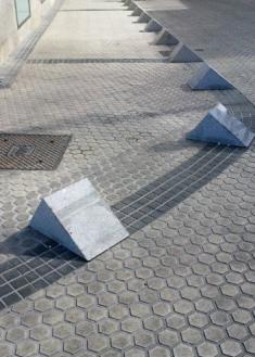 Bloques de granito macizo