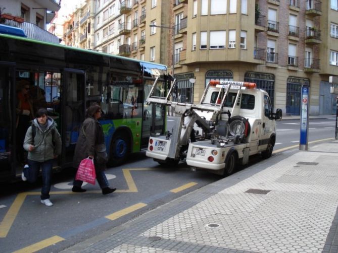 Tráfico en Donostia-San Sebastián