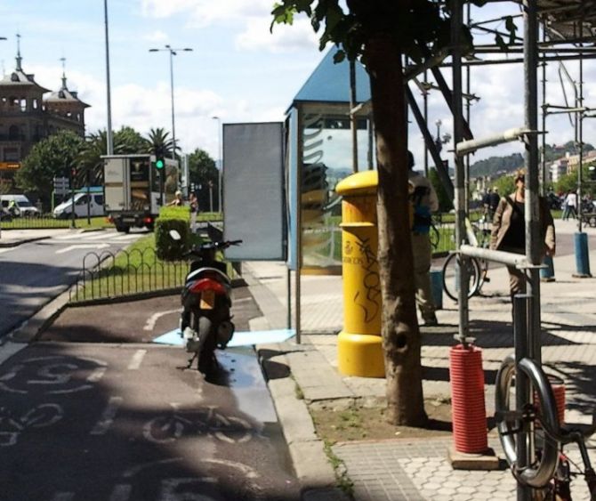 Mobiliario e infraestructuras en Donostia-San Sebastián