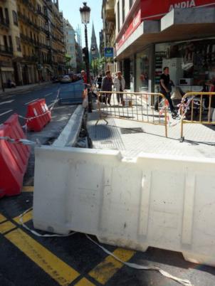 Obras en Donostia-San Sebastián