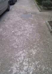 Calles sin mantenimiento