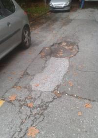 Camino intransitable