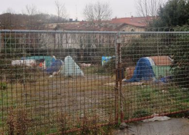 Campamento en Ciudad Jardín de Loiola