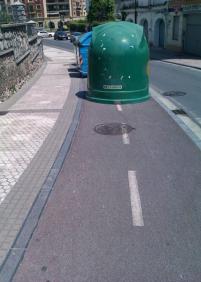 Carril bici en Hondarribia