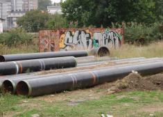 Ciudad Jardín, depósito de materiales