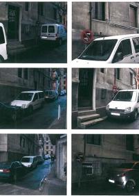 Coches y peatones en Alcalde José Elósegui