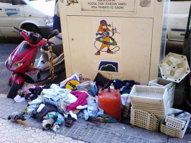 Residuos en Donostia-San Sebastián