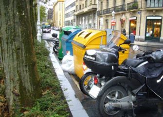 Contenedores en Okendo